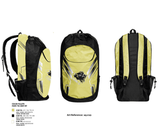 Gear Bag, Panthers, Women's Volleyball, Teamtime, Team time, sublimation, custom sports apparel, team uniforms, spirit wear, spiritwear, sports uniforms, custom shirts, team store, custom team store, fundraiser sports, apparel fundraiser