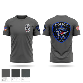 Short Sleeve Performance Shirt, Pflugerville ISD Police Department, Police, Teamtime, Team time, sublimation, custom sports apparel, team uniforms, spirit wear, spiritwear, sports uniforms, custom shirts, team store, custom team store, fundraiser sports, apparel fundraiser