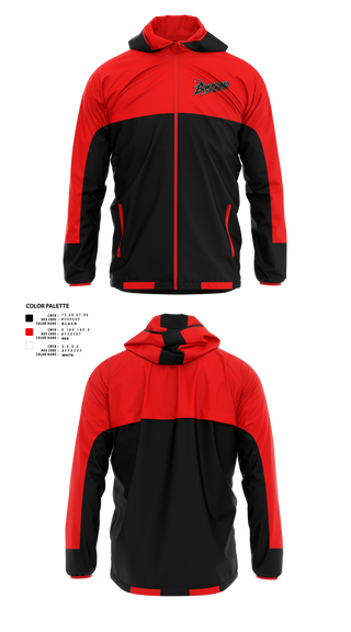 Windbreaker, BombSquad, Baseball, Teamtime, Team time, sublimation, custom sports apparel, team uniforms, spirit wear, spiritwear, sports uniforms, custom shirts, team store, custom team store, fundraiser sports, apparel fundraiser
