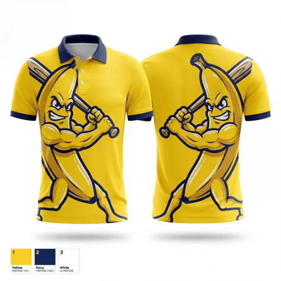 Team plataneros 7425971 Short Sleeve Performance Polo - 1