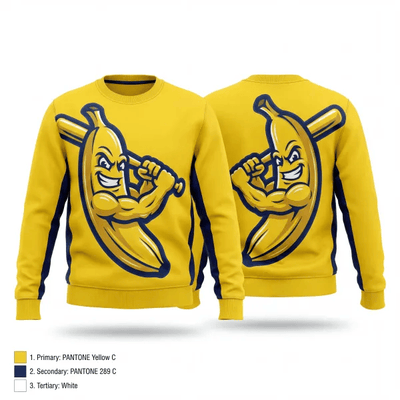 Team plataneros 7425971 Crew Neck Sweatshirt - 1