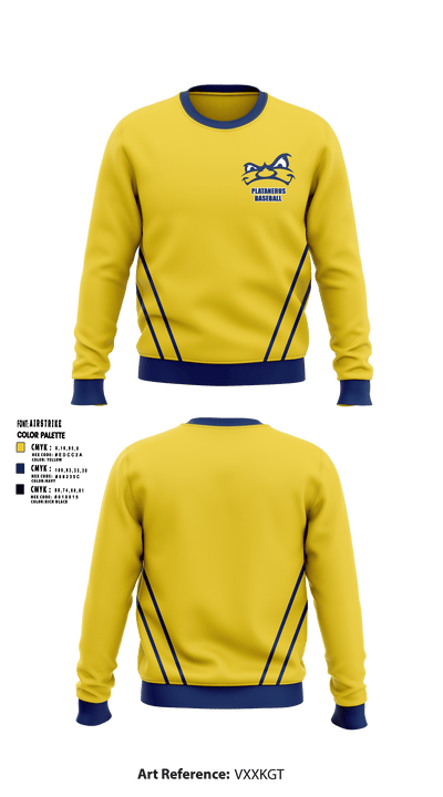 Team plataneros 7425971 Crew Neck Sweatshirt - 1