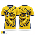 Team plataneros 7425971 Soft Poly Tee Cotton Like Feel - 1