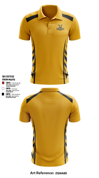 Golden Deers FC 49695783 Short Sleeve Performance Polo - 11