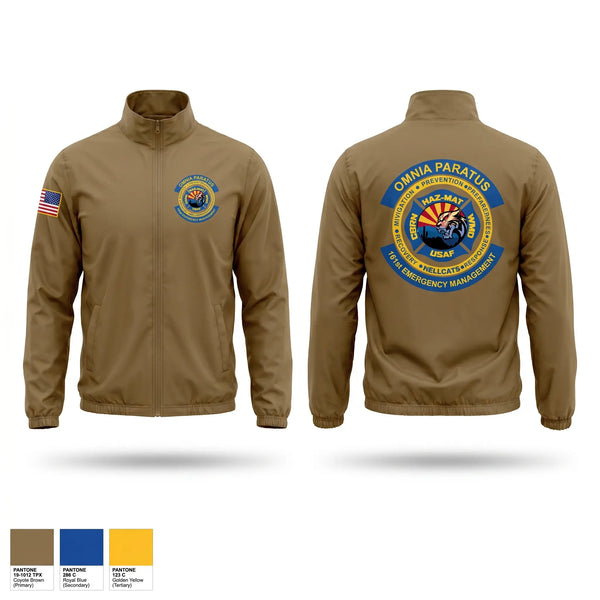 Windbreaker, 161st CBRN-HazMat-WMD, Air Force, Teamtime, Team time, sublimation, custom sports apparel, team uniforms, spirit wear, spiritwear, sports uniforms, custom shirts, team store, custom team store, fundraiser sports, apparel fundraiser