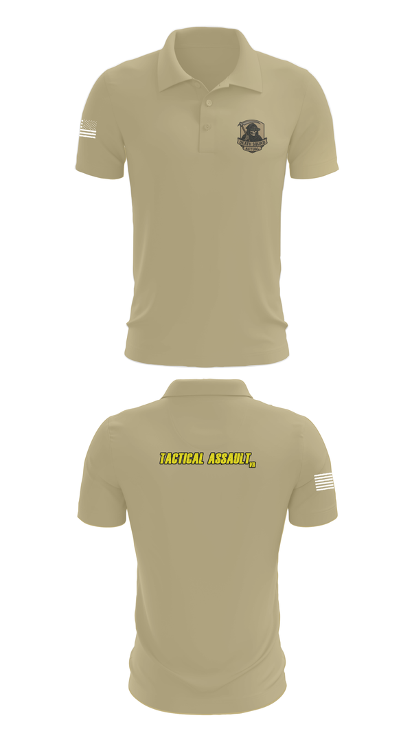 Short Sleeve Performance Polo, Death Squad Actual, E-Sports, Teamtime, Team time, sublimation, custom sports apparel, team uniforms, spirit wear, spiritwear, sports uniforms, custom shirts, team store, custom team store, fundraiser sports, apparel fundraiser