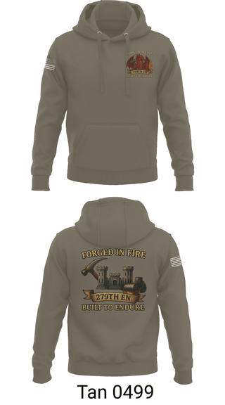Hoodie, 279TH Engineer Detachment, Army, Teamtime, Team time, sublimation, custom sports apparel, team uniforms, spirit wear, spiritwear, sports uniforms, custom shirts, team store, custom team store, fundraiser sports, apparel fundraiser