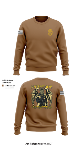 Crew Neck Sweatshirt, Master at Arms, Navy, Teamtime, Team time, sublimation, custom sports apparel, team uniforms, spirit wear, spiritwear, sports uniforms, custom shirts, team store, custom team store, fundraiser sports, apparel fundraiser