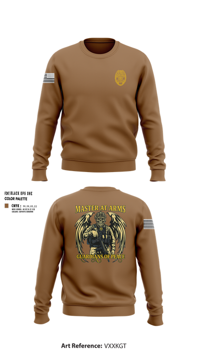 Master at Arms 34934556 Crew Neck Sweatshirt - 100
