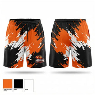 Athletic Shorts With Pockets, Peach State Pressure, Women's Basketball, Teamtime, Team time, sublimation, custom sports apparel, team uniforms, spirit wear, spiritwear, sports uniforms, custom shirts, team store, custom team store, fundraiser sports, apparel fundraiser