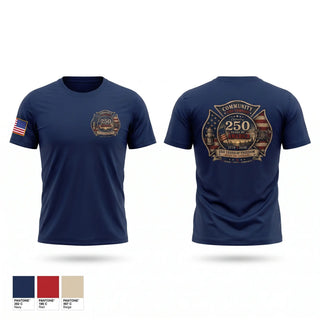 Short Sleeve Performance Shirt, Community Fire Company, Fire Department, Teamtime, Team time, sublimation, custom sports apparel, team uniforms, spirit wear, spiritwear, sports uniforms, custom shirts, team store, custom team store, fundraiser sports, apparel fundraiser