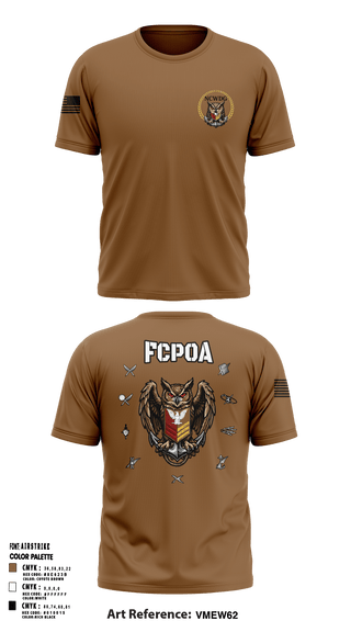 NCWDG FCPOA 40622261 Soft Poly Tee Cotton Like Feel - 5