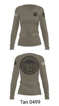 E CO 169 AVN 58362921 Women's Long Sleeve V-neck Shirt - 73