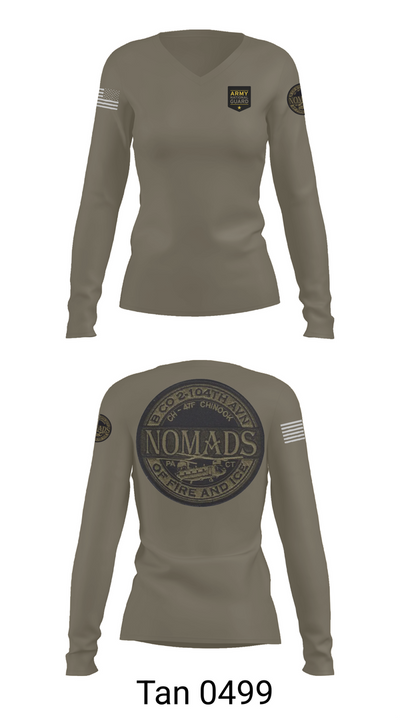 E CO 169 AVN 58362921 Women's Long Sleeve V-neck Shirt - 73