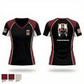 CLINOPS_1MEDBDE 28269446 Women's Short Sleeve V-neck Shirt - 6