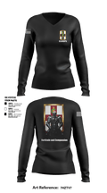 CLINOPS_1MEDBDE 28269446 Women's Long Sleeve V-neck Shirt - 21