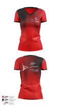 Vault Dance Company Women's Short Sleeve V-neck Shirt - 100