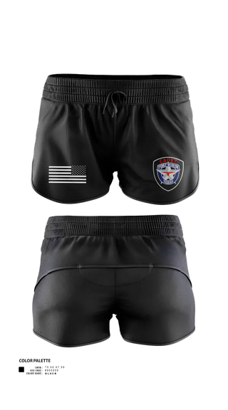Ranger Panties, Cadets, Police, Teamtime, Team time, sublimation, custom sports apparel, team uniforms, spirit wear, spiritwear, sports uniforms, custom shirts, team store, custom team store, fundraiser sports, apparel fundraiser
