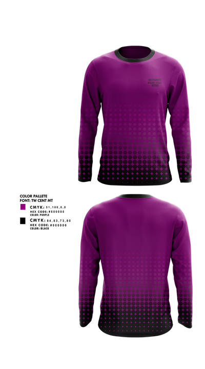 Simplicity Dance Team 81874019 Long Sleeve Performance Shirt 1