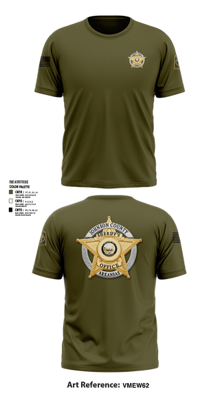 Short Sleeve Performance Shirt, Johnson County Sheriff’s Office, Police, Teamtime, Team time, sublimation, custom sports apparel, team uniforms, spirit wear, spiritwear, sports uniforms, custom shirts, team store, custom team store, fundraiser sports, apparel fundraiser