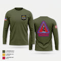 Missouri Army National Guard Recruiting and Retention Battalion Long Sleeve Performance Shirt - 1