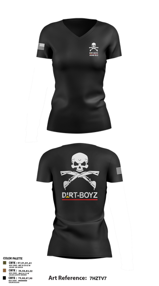 Womens Short Sleeve Vneck Shirt, DirtBoyz, Air Force, Teamtime, Team time, sublimation, custom sports apparel, team uniforms, spirit wear, spiritwear, sports uniforms, custom shirts, team store, custom team store, fundraiser sports, apparel fundraiser