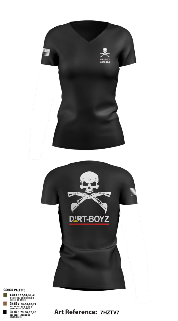 Womens Short Sleeve Vneck Shirt, DirtBoyz, Air Force, Teamtime, Team time, sublimation, custom sports apparel, team uniforms, spirit wear, spiritwear, sports uniforms, custom shirts, team store, custom team store, fundraiser sports, apparel fundraiser