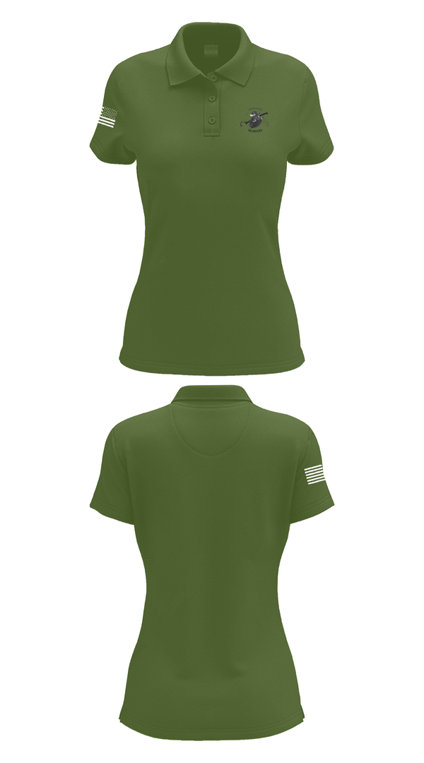 Womens Short Sleeve Performance Polo, 984 MP CO 2nd Platoon, , Teamtime, Team time, sublimation, custom sports apparel, team uniforms, spirit wear, spiritwear, sports uniforms, custom shirts, team store, custom team store, fundraiser sports, apparel fundraiser