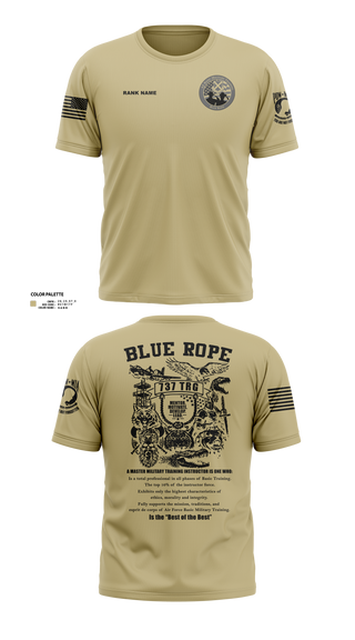 Blue Rope Association 70160856 Short Sleeve Performance Shirt - 50