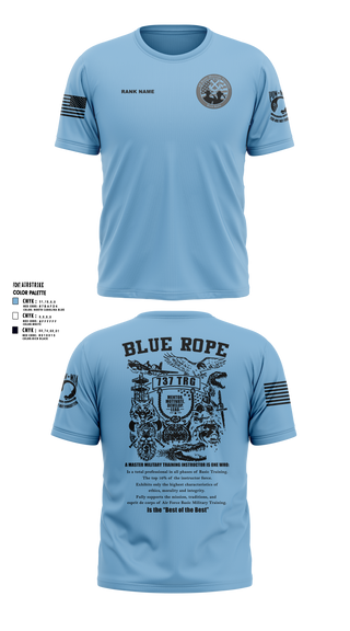 Blue Rope Association 70160856 Short Sleeve Performance Shirt - 55
