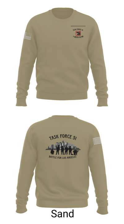 1-185th IN BN 23098536 Crew Neck Sweatshirt - 81