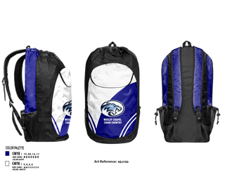 Gear Bag, Wesley Chapel Cross Country, Cross Country, Teamtime, Team time, sublimation, custom sports apparel, team uniforms, spirit wear, spiritwear, sports uniforms, custom shirts, team store, custom team store, fundraiser sports, apparel fundraiser