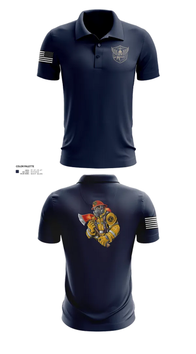 Lead Hill Fire Department 30575335 Short Sleeve Performance Polo - 21