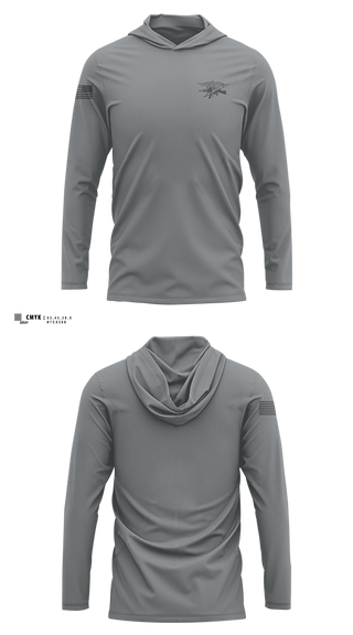 Lexington Police Department 83581410 Long Sleeve Performance Shirt with hood - 4