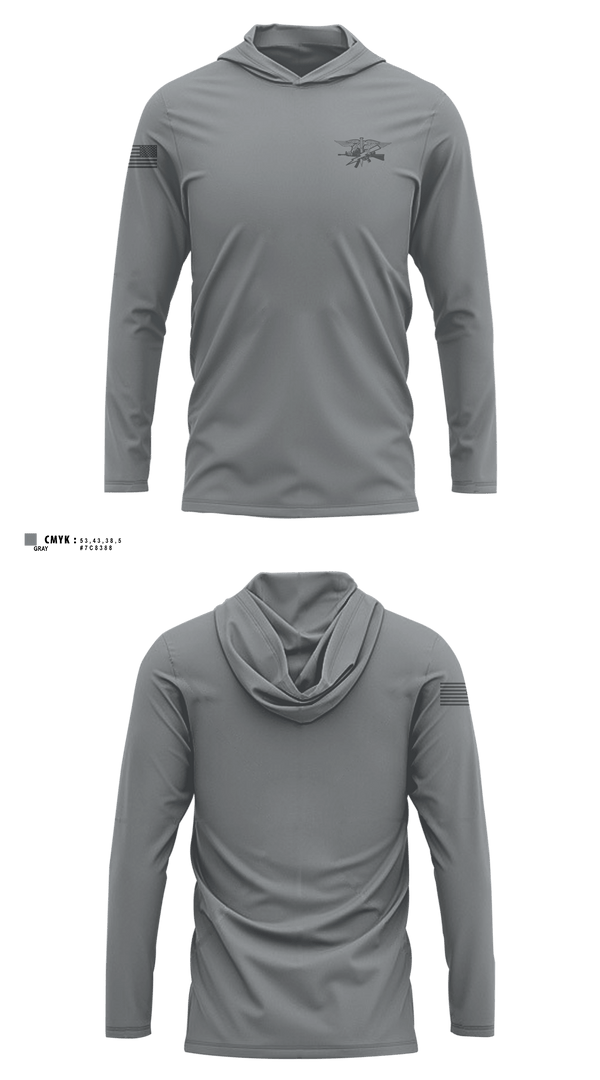 Lexington Police Department 83581410 Long Sleeve Performance Shirt with hood - 4