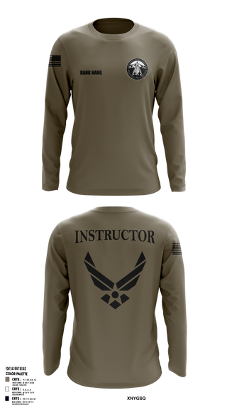 Cadet Wing- USAFA 88686849 Long Sleeve Performance Shirt - 7