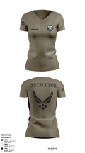 Cadet Wing- USAFA 88686849 Women's Short Sleeve V-neck Shirt - 7