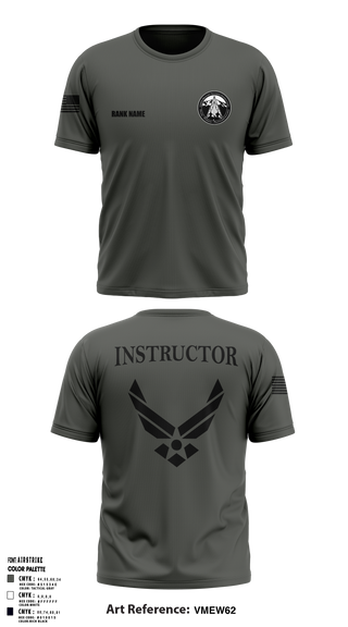 Cadet Wing- USAFA 88686849 Old School Cotton Feel Shirt - 6