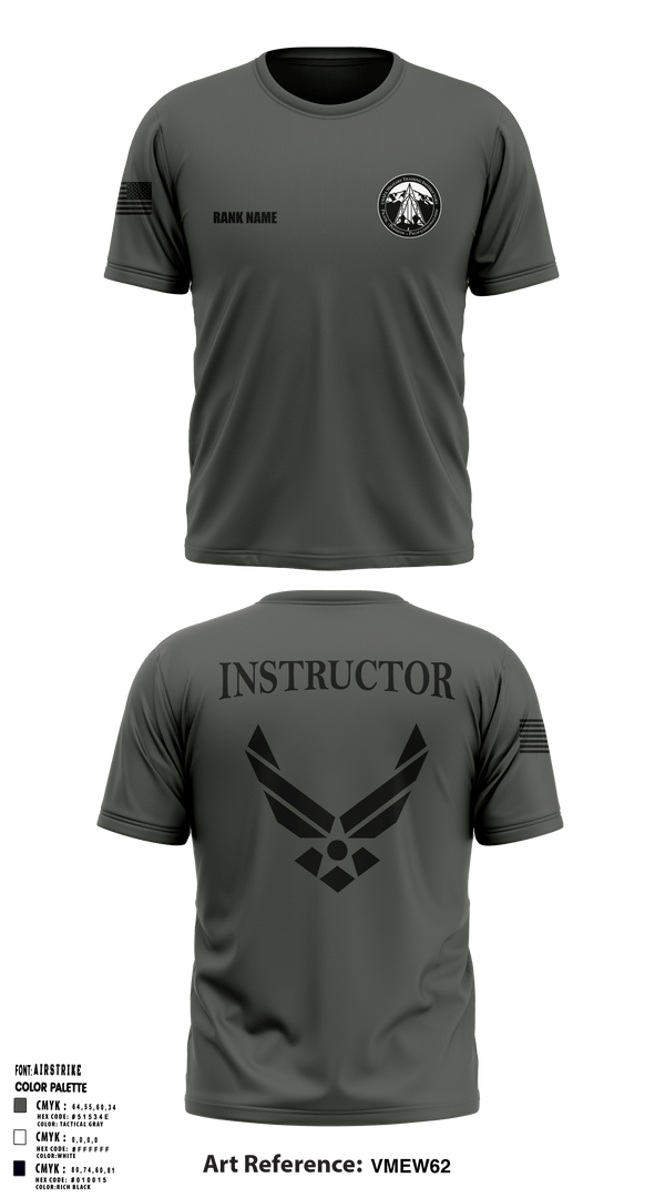 Cadet Wing- USAFA 88686849 Old School Cotton Feel Shirt - 6