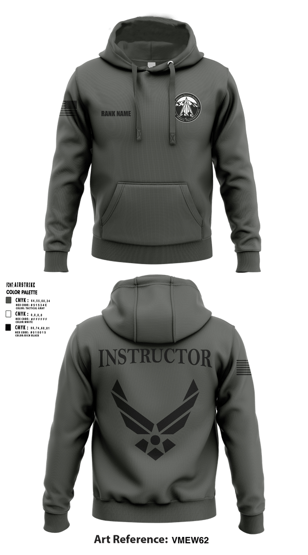 Cadet Wing- USAFA 88686849 Hoodie - 6