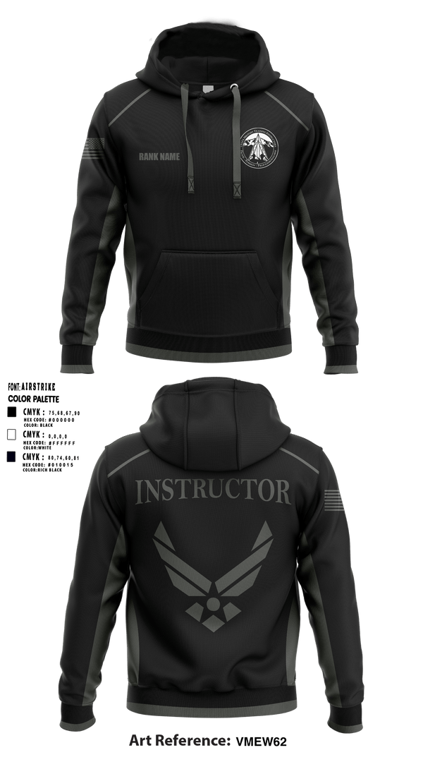 Cadet Wing- USAFA 88686849 Hoodie - 9