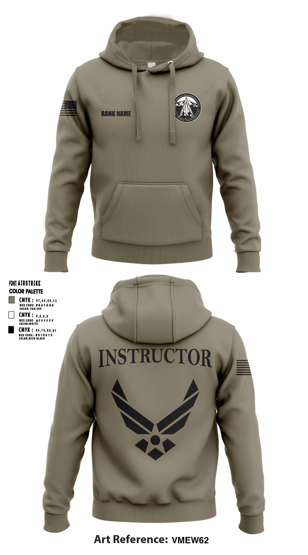 Cadet Wing- USAFA 88686849 Hoodie - 7