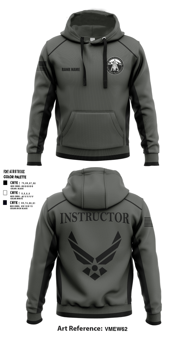 Cadet Wing- USAFA 88686849 Hoodie -8
