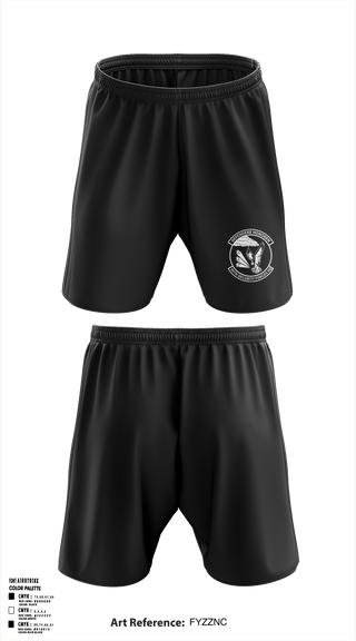 90th Security Forces Squadron 14123841 Athletic Shorts With Pockets - 23
