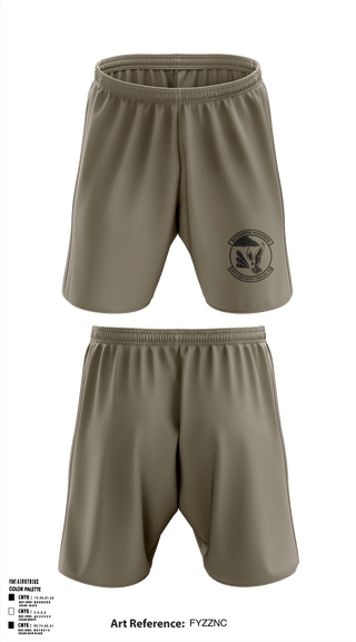 90th Security Forces Squadron 14123841 Athletic Shorts With Pockets - 21