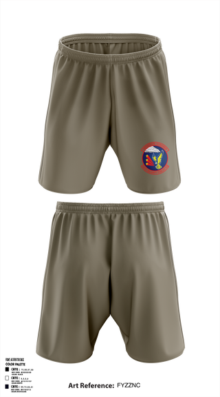 90th Security Forces Squadron 14123841 Athletic Shorts With Pockets - 22
