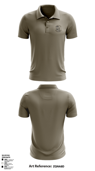 90th Security Forces Squadron 14123841 Short Sleeve Performance Polo - 21