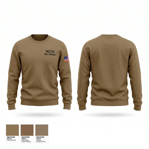 Crew Neck Sweatshirt, NCTS San Diego, Navy, Teamtime, Team time, sublimation, custom sports apparel, team uniforms, spirit wear, spiritwear, sports uniforms, custom shirts, team store, custom team store, fundraiser sports, apparel fundraiser