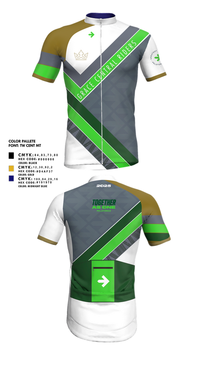 Grace Central Riders Pelotonia 6119649 Cycling Jersey 3