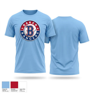 Short Sleeve Performance Shirt, Baker Rangers, Baseball, Teamtime, Team time, sublimation, custom sports apparel, team uniforms, spirit wear, spiritwear, sports uniforms, custom shirts, team store, custom team store, fundraiser sports, apparel fundraiser
